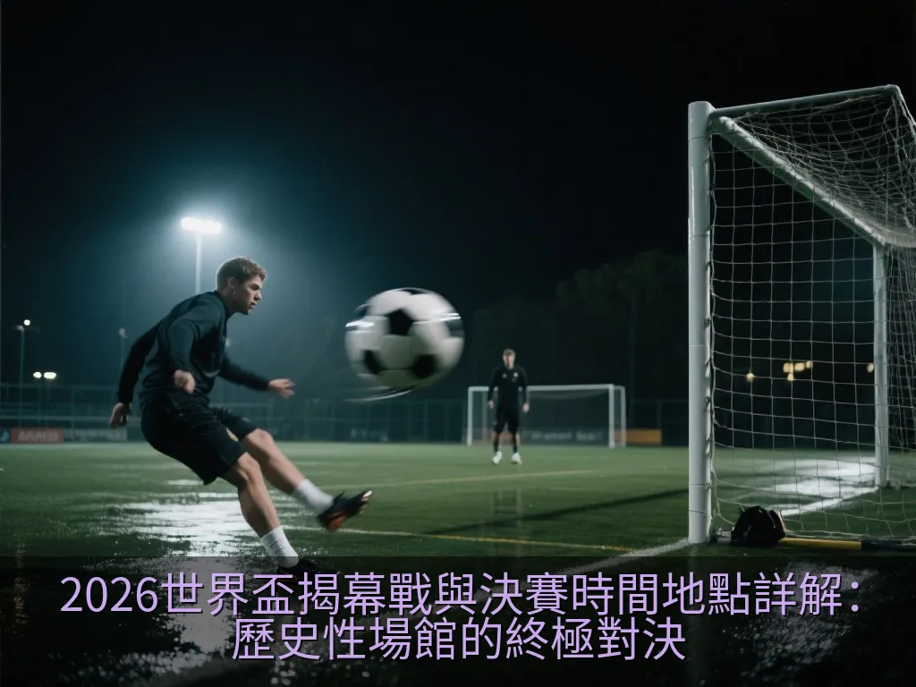 現代化的大都會人壽體育場夜間外觀，散發出藍色與紫色的科技感光芒
